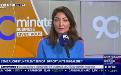 Vidéo- L’embauche d’un talent senior : opportunité ou galère ? – BFM Business