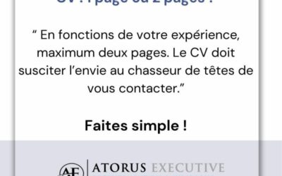 💡- Le conseil de vos recruteurs préférés