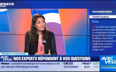 📺 Vidéo – Replay BFM Business Avec Vous ! Recrutement X Equilibre Vie Personnelle et Travail