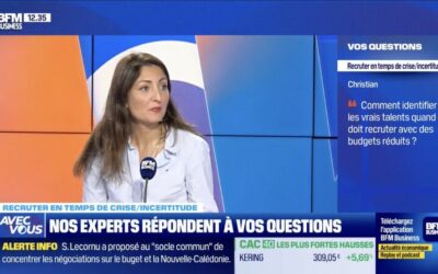 📺 Vidéo – Replay BFM Business Avec Vous ! Recruter en temps de crise 🚨